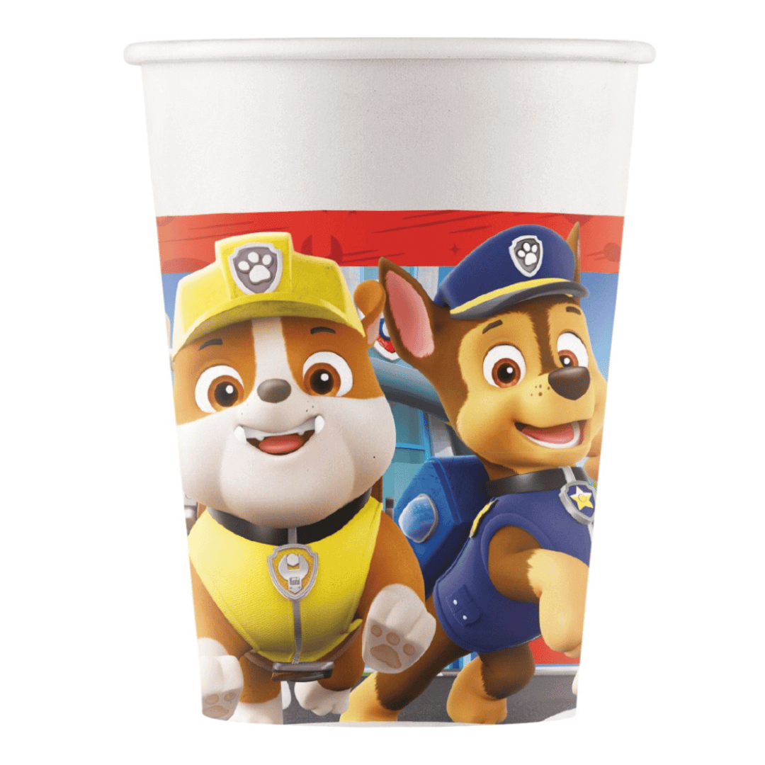 Tazas de cumpleaños de la Patrulla Canina