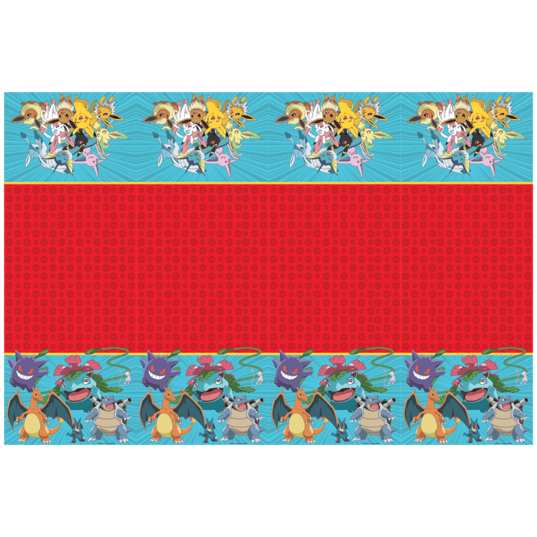 mantel plastico pokemon