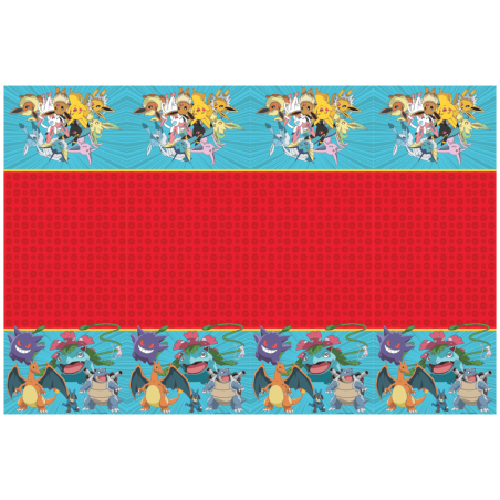mantel plastico pokemon