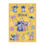 Azyme prédécoupé gâteau Stitch