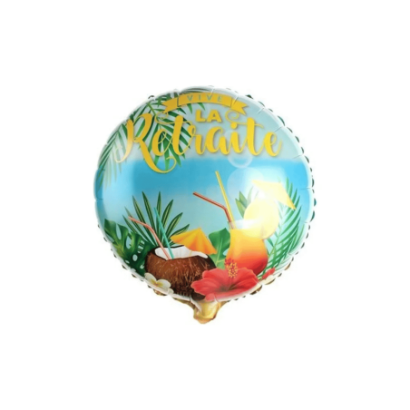 Globo de Feliz Jubilación para Decoración Festiva 45 cm