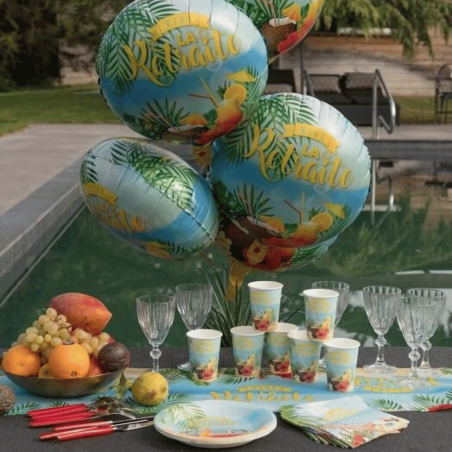 Globo de Feliz Jubilación para Decoración Festiva 45 cm