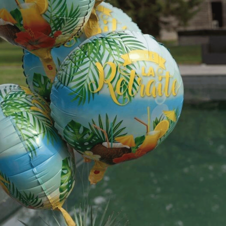 Globo de Feliz Jubilación para Decoración Festiva 45 cm
