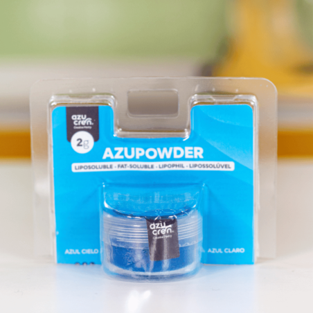 colorante en polvo soluble en aceite azul cielo azucre