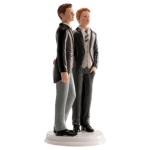 Adorno para pastel de boda gay
