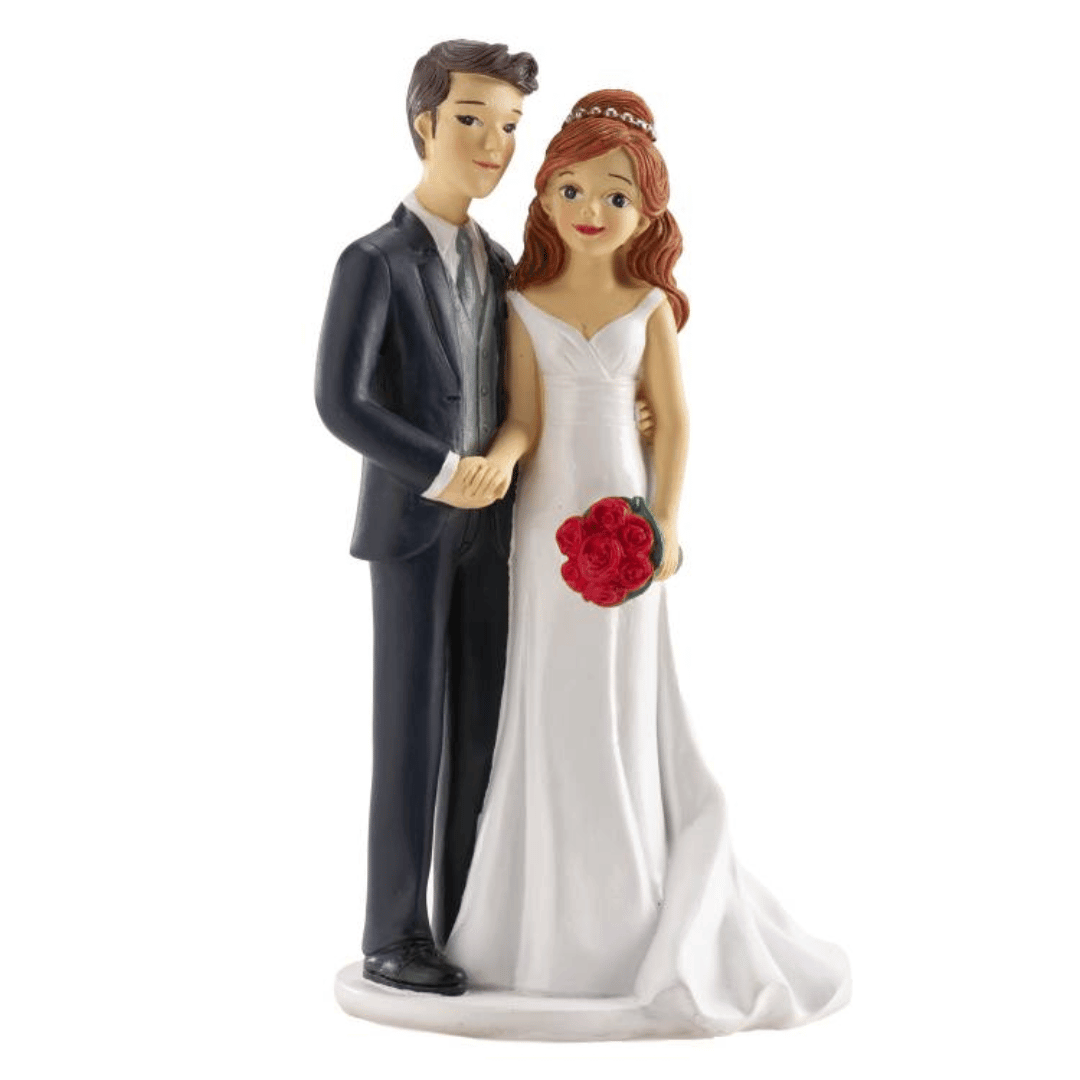 figurita de pastel de bodas
