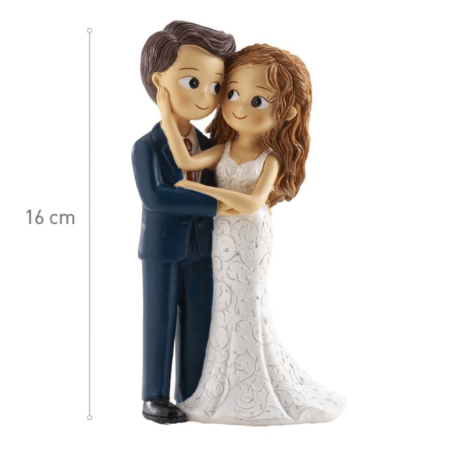 Figura decorativa de altura para pastel de bodas