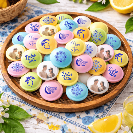 Platillos de mesa Amalfi personalizables