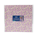 Tarta bento de papel pergamino con estampado floral