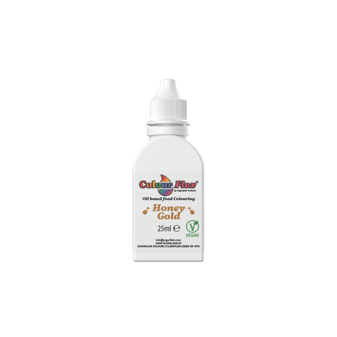 Colorante liposoluble para chocolate dorado 25 ml Sugarflair Colours
