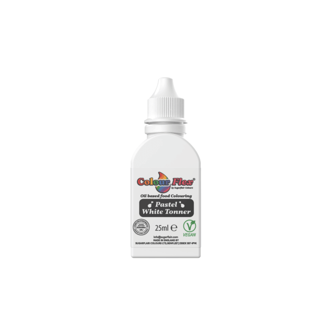 Colorante blanco liposoluble para chocolate y cremas Sugarflair Colours