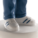 Figura de resina de niño comulgante