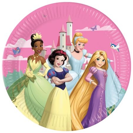 Platos de princesas Disney - juego de 8
