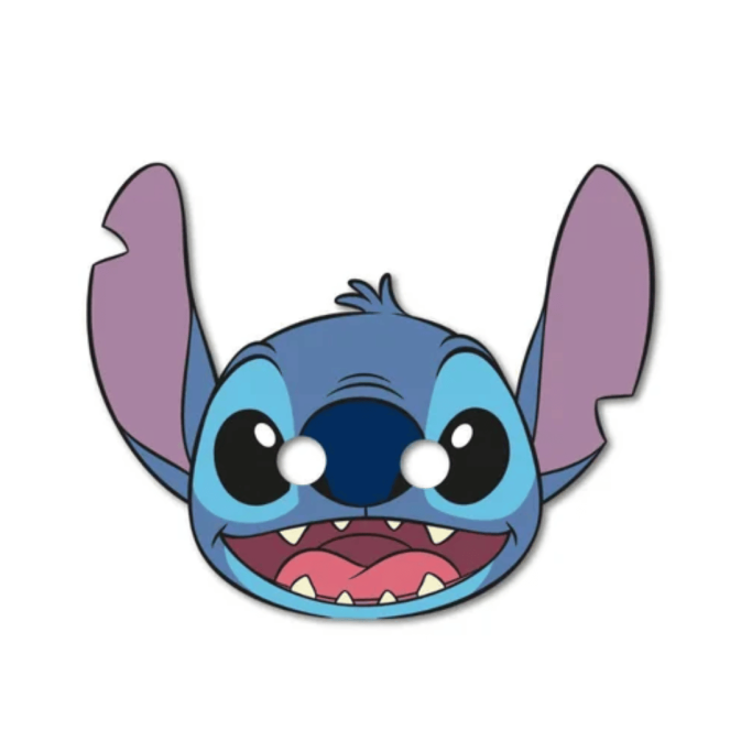 Máscara de Stitch para decoraciones de cumpleaños de Disney
