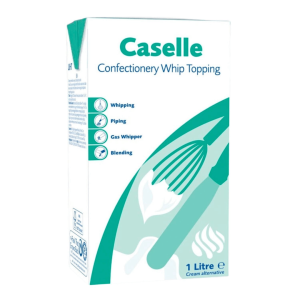 Preparación de crema batida con grasa vegetal Caselle