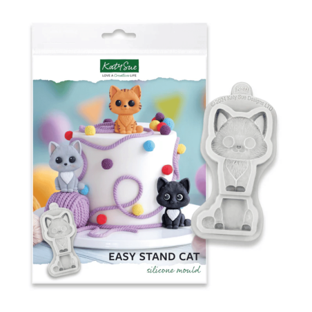 Molde de silicona para modelar gatos