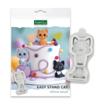 Molde de silicona para modelar gatos