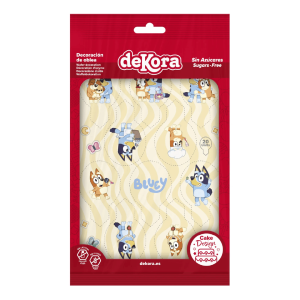 20 adornos para cupcakes Bluey