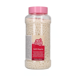 Perlas de azúcar blancas Funcakes de 5 mm - 600 g