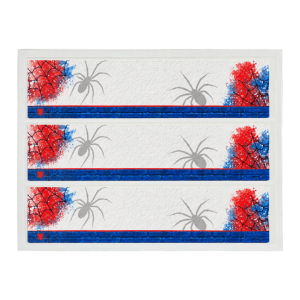 Contorno de araña personalizable para pastel.