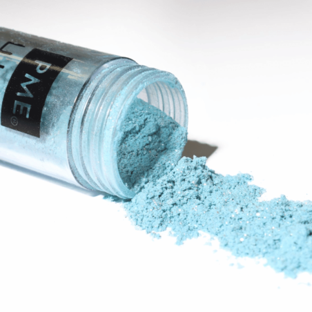 Purpurina azul comestible en polvo - SME