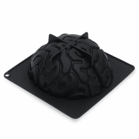 Molde de silicona para pastel con forma de cerebro de Halloween