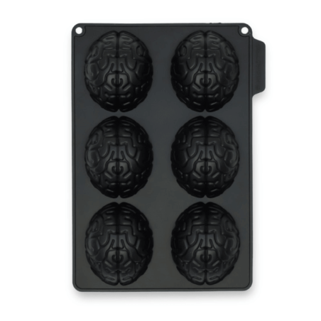 Molde para mini pasteles con forma de cerebro para Halloween - Cécoa Paris