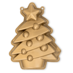 Molde de silicona 3D con forma de árbol de Navidad para pastel navideño