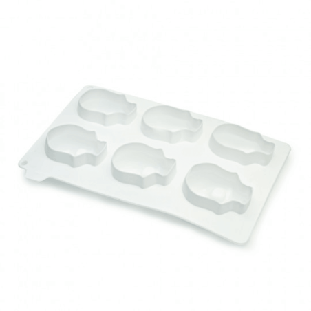 Molde para pastel de mini calaveras cécoa paris