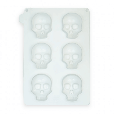 Molde para pastel con forma de calavera 3D Cecoa París