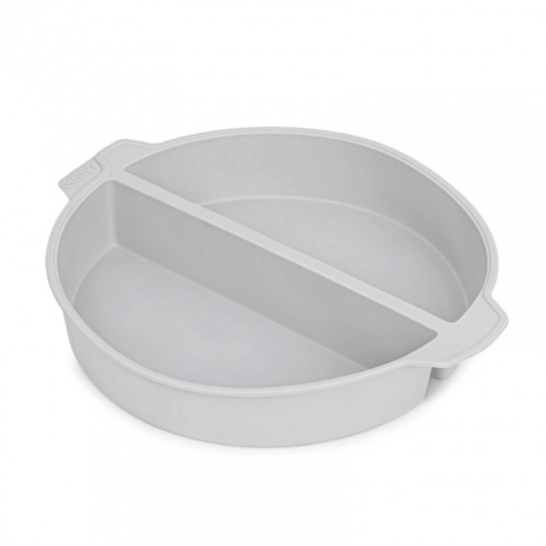 Molde de silicona de 24 cm con separador central