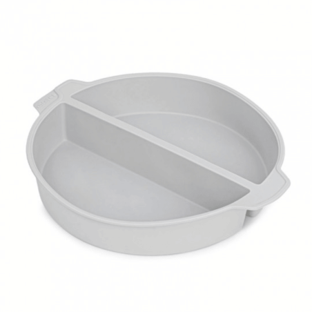 Molde de silicona de 24 cm con separador central