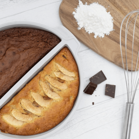 Molde doble para pasteles de silicona Cecoa Paris