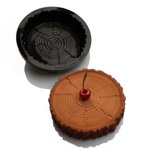 Molde de silicona Foresta para tarta de troncos Pavoni