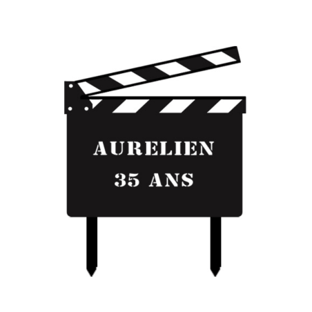 Cake Topper Cine para personalizar