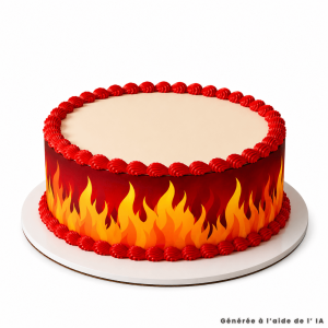 Esquema para pastel flameado