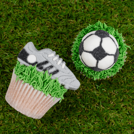 12 globos de malvavisco y tacos de fútbol americano: para una mesa de dulces de cumpleaños, pastel de fútbol americano o cupcake