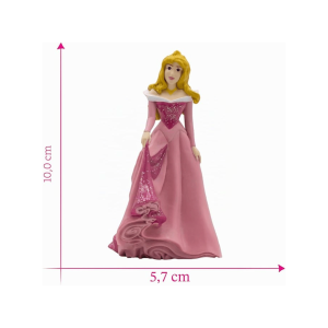 Figura de plástico para tarta de la princesa Aurora