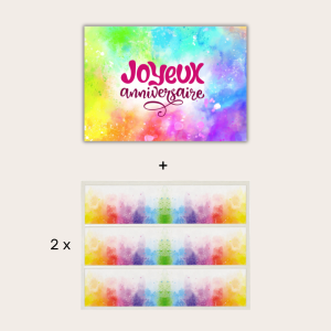 Kit de decoración de tarta de cumpleaños A4
