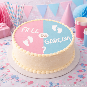 Disco de tarta para babyshower 20 cm