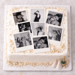 Impression alimentaire Polaroïd personnalisable