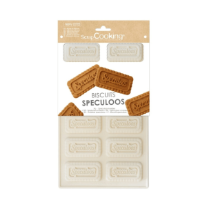 Molde de silicona Scrapcooking para galletas speculoos caseras