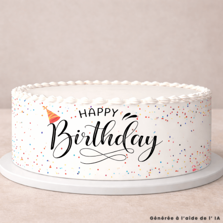 Esquema de pastel de cumpleaños