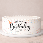 Esquema de pastel de cumpleaños