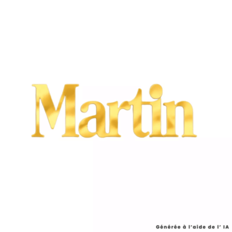 Topper Tarta Personalizado con Nombre Clásico | Autour du Gâteau