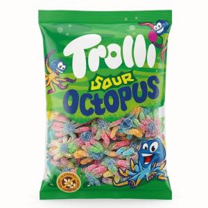 Caramelos de pulpo Trolli - 1 kg