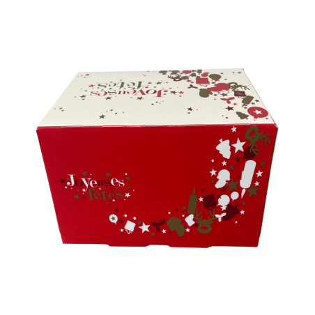 6 cajas para mini tronco de navidad