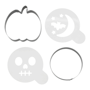 Cortadores de galletas y plantillas de Halloween de Wilton
