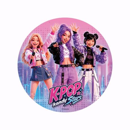 Disco de azúcar Dekora K-Pop
