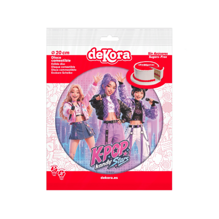 Pastel de oblea de K-pop